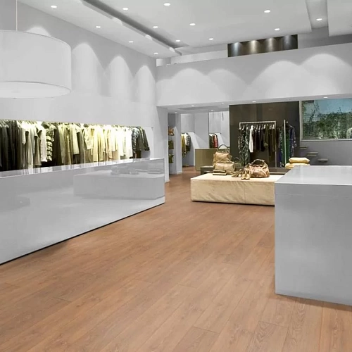 ДУБ СТОЛИЧНЫЙ ТЁМНЫЙ ЛАМИНАТ  KRONOTEX  MAMMUT ламинат для пола